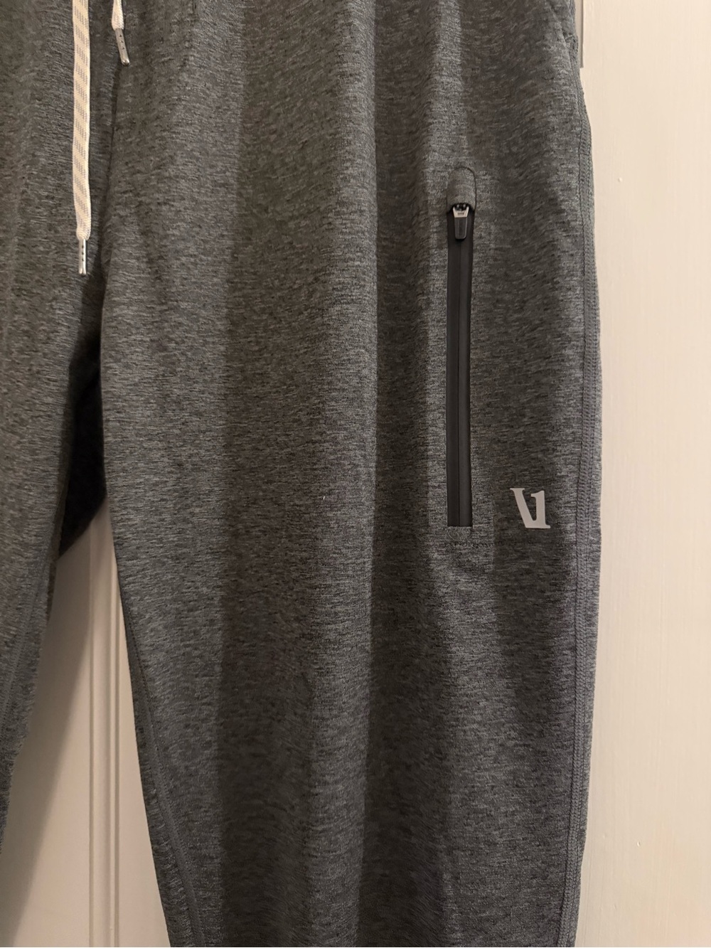 Men's Dark Gray Performance Jogger Pants - Picture 6 of 10
